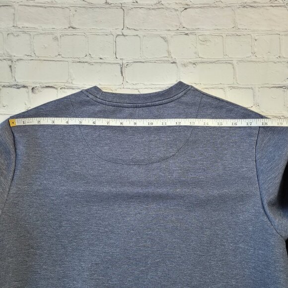 32 degreez Heat Men’s gray crewneck pullover sweater size M - Picture 6 of 11